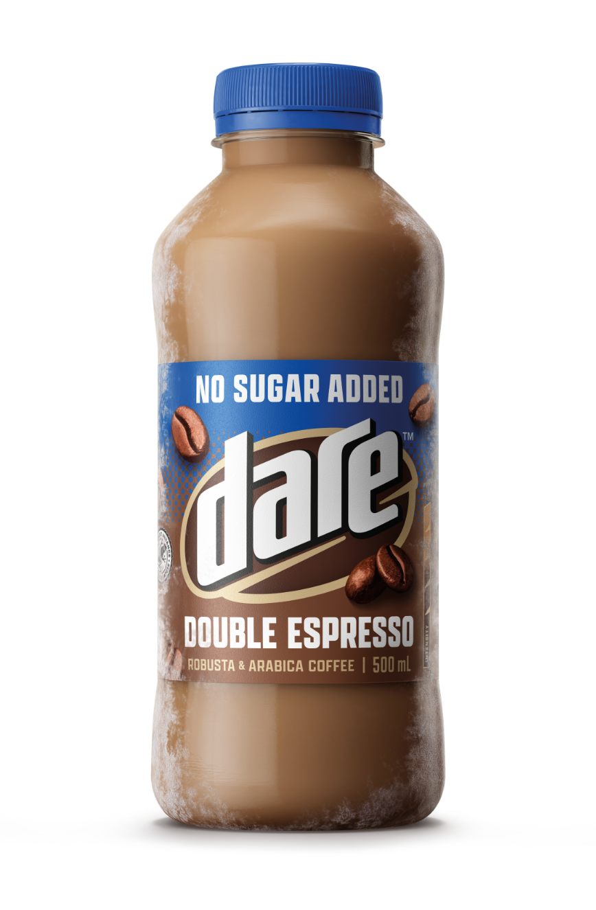 Dare no sugar added, double espresso